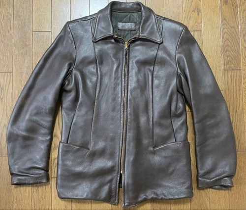 Giacca pelle bovina vintage
