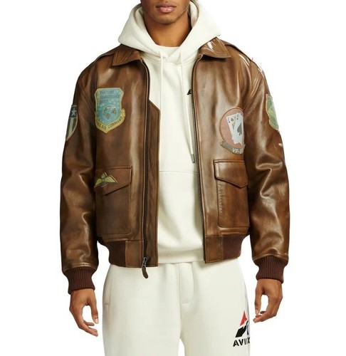 Giubbotto bomber uomo vera