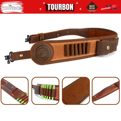 Vintage canvas leather rifle - canvas,