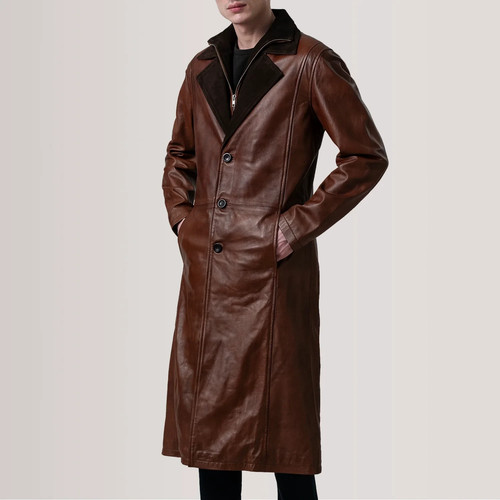 Cappotto trench uomo vera