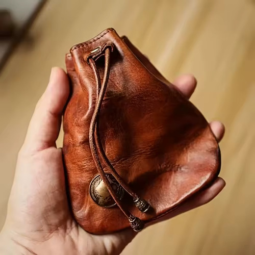 Portafoglio vintage pelle - in,
