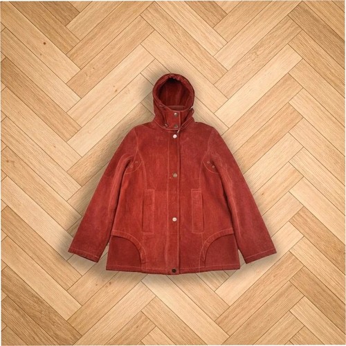 Vintage leather jacket - , red