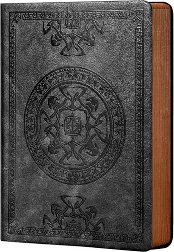 Quaderno vintage pelle per - in,