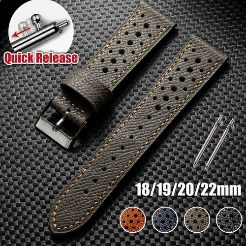 Cinturino orologio rally pelle