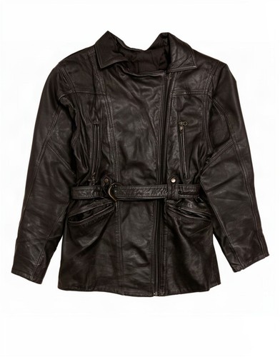 Giacca biker pelle - , donna