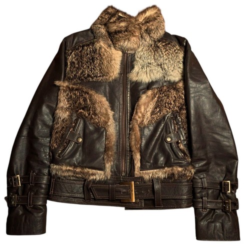 Giacca vintage vera pelle - , e