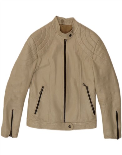 Giacca biker pelle donna