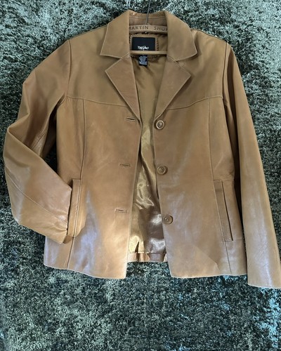 Giacca pelle marrone - di,