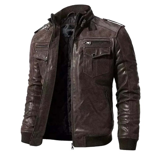 Giacca uomo vintage pelle